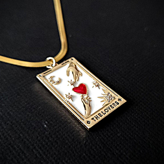 The Lovers TAROT Necklace